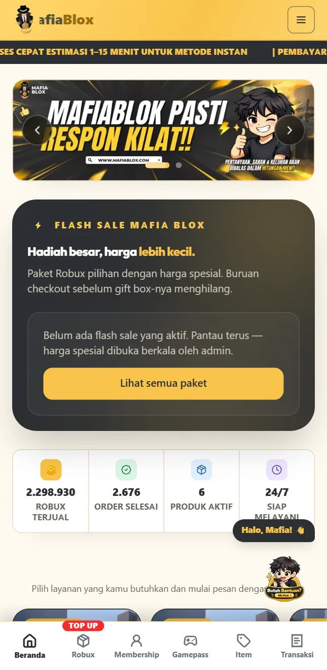 Mobile view of Mafia Blox